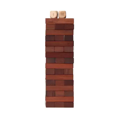 Wooden Stacking Tower Blocks, Early Education Toy for Toddlers - 4