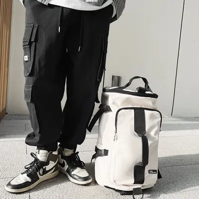 Rucksack Nylon Damentasche Große Kapazität Wanderrucksack Outdoor Sport Sporttasche bequem komfortable Schultergurt Reiserucksack