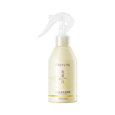 Ousiyun keratin durulanmayan saç spreyi, hasarlı ve kuru saçlar için, pürüzsüzleştirici - 6