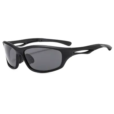 Polarized Sports Sunglasses for Men, Windproof, Outdoor Cycling, UV Protection - 8