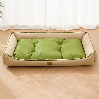 Waterproof Oxford Cloth Dog Bed, All-Season Cool Square Pet Mat - 8