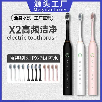 Rechargeable Ultrasonic Electric Toothbrush and Water Flosser - 2
