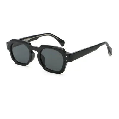 Square Metal-Frame Sunglasses, Unisex, Fashionable - 6