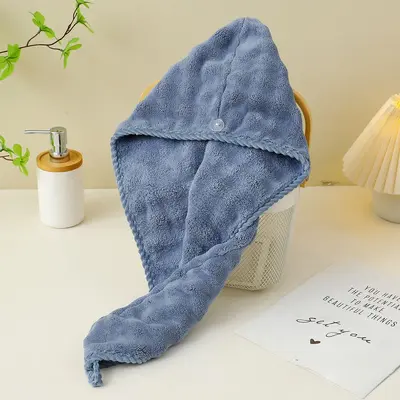 Coral fleece bath towel set, soft absorbent, quick-dry - 7