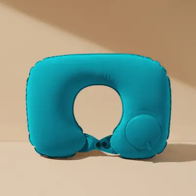 Inflatable U-Shaped Travel Neck Pillow - 8