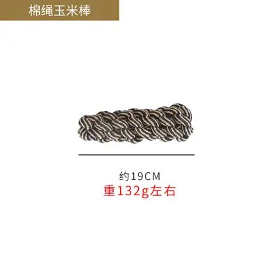 Interactive Woven Cotton Rope Dog Toy, Durable, Chew and Dental Cleaning - 8