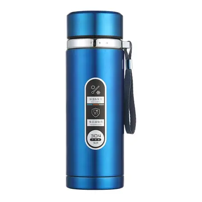 Large capacity thermos cup, 304 stainless steel with tea strainer