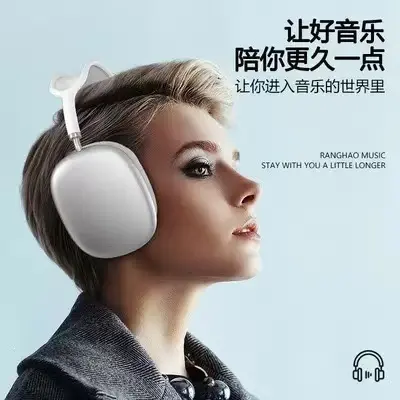 P9MAX Başüstü Bluetooth Kulaklık, Gürültü Azaltma, Köpük Pedli