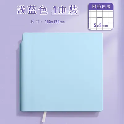 Pocket Grid Notebook, Portable Daily Planner - 10