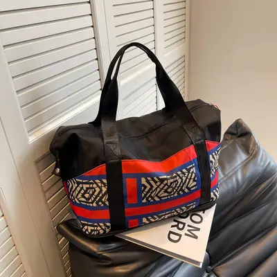 Sınır ötesi spor çantası, erkek spor çantası, yoga çantası, ıslak ve kuru ayırma crossbody omuz seyahat çantası, kısa mesafe bagaj çantası