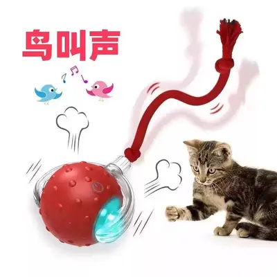 Akıllı Yuvarlanan Kedi Oyun Topu, Kendi Kendine Eğlenen Kedi Oyuncağı