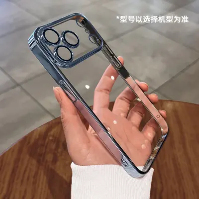 Transparente stoßfeste Hülle aus PC für iPhone 17, mit Kameraschutz - 12