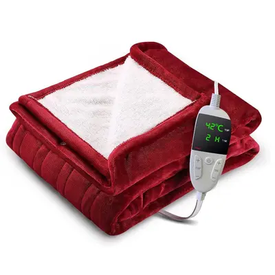 Single Flannel Electric Blanket, Thickened Heated Shawl