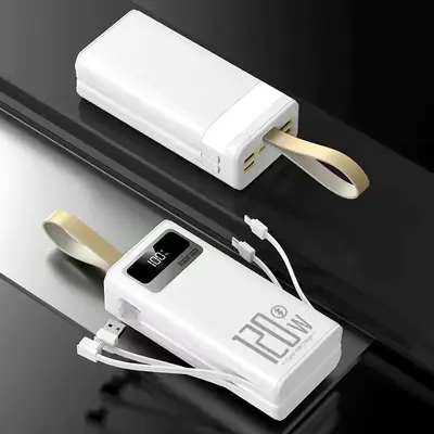 Çapraz Sınır 200000mAh Hızlı Şarj Yüksek Kapasiteli Dahili Kablolu Power Bank 50000/160000 Outdoor Kamp Canlı Yayın Yurt - 6