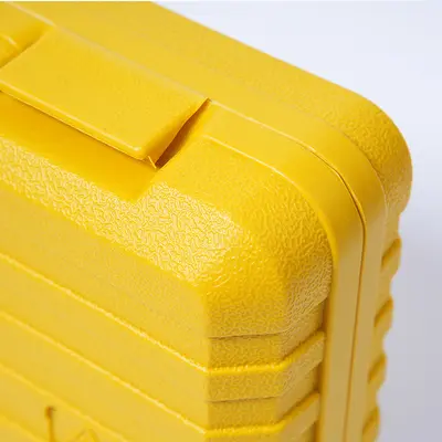 Rectangular Blow Molded Plastic Tool Box, Portable Suitcase Style