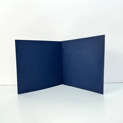 Folding Wrap-Around Small Sample Paper Box with Inner Hollow Cutout - 10
