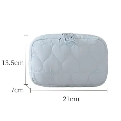 Portable makeup bag with butterfly bow design - 10