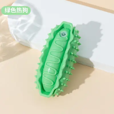 Squeaky Dog Chew Ball, Durable Teeth-Cleaning Toy - 11