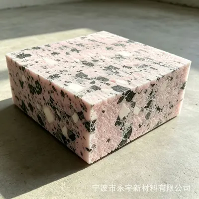 High-Density Light Green Recycled Foam Industrial Cushioning Block - 8