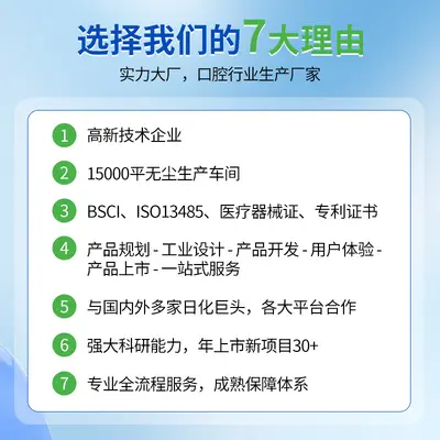 跨境Mint薄荷口味牙贴 7对14对牙齿炫白去牙渍口味洁牙干贴湿贴