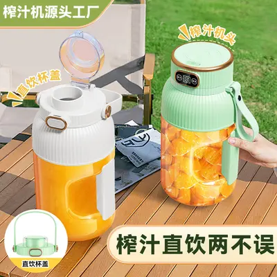 Large capacity portable fruit juicer - 2
