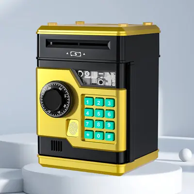 ATM otomatik para kumbara, çocuk dokunmatik ekran, akıllı erken eğitim oyuncağı - 4
