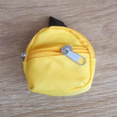 Mini Çift Omuz Bozuk Para Sırt Çantası Bez Bebek Kıyafet Değiştirme Sırt Çantası Polyester Oxford Kumaş Bozuk Para Kitap Çantası Asılı Aksesuar Cüzdan - 11