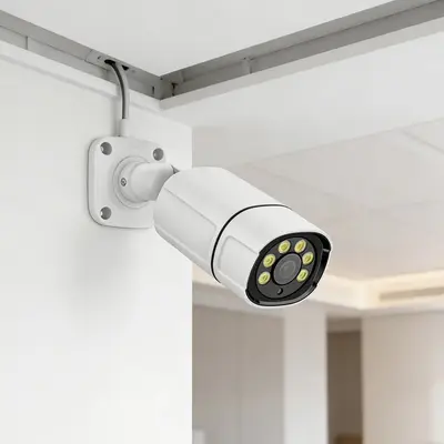 CCTV gözetim sistemi 4 kanal, 4K 8MP, POE, bullet kamera - 10