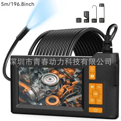 Dual lens industrial endoscope, 1080P HD, IP67 waterproof - 11