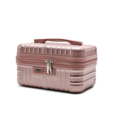 Portable Cosmetic Case, Large Capacity Leather Mini Storage Box with Password Lock - 7