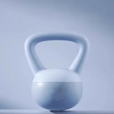 Yumuşak kettlebell 6 kg, kadın ve erkek için ev fitness ekipmanı - 7