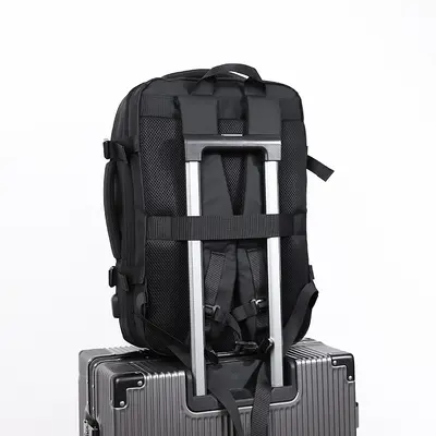 Rucksack Herren Business Rucksack erweiterbar große Kapazität Business Reise Gepäck Tasche 16,1 Zoll Laptop Tasche - 3