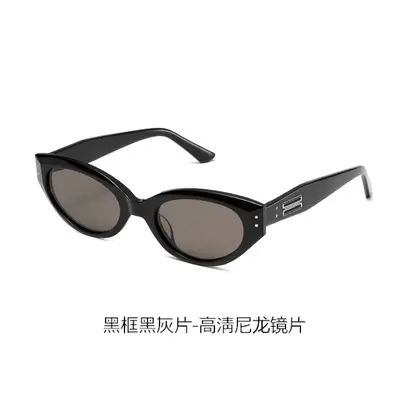 ROCOC BC9083 Green Cat-Eye Polarized Sunglasses Prescription Myopia Compatible - 7