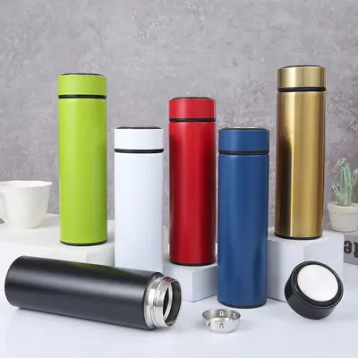 304 stainless steel insulated tumbler with temperature display - 7