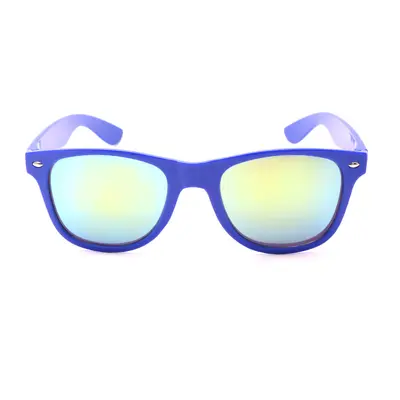 Men's Solid Color Metal Stud Sunglasses with Custom Logo - 6