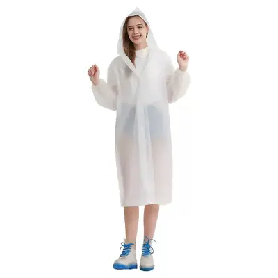 EVA Jacket-Style Raincoat for Adults, Portable