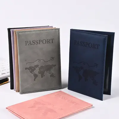 RFID passport wallet, PU leather, multifunctional - 3