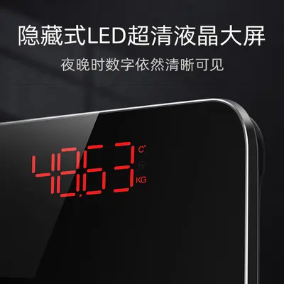 TCL Smart Body Fat Scale with APP Bluetooth, Rechargeable