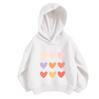 Mädchen-Kapuzenpullover, Frühling/Herbst, koreanischer Stil