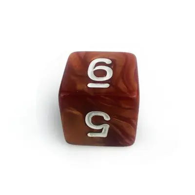 Acrylic 6-Sided Dice for Tabletop RPG and Board Games