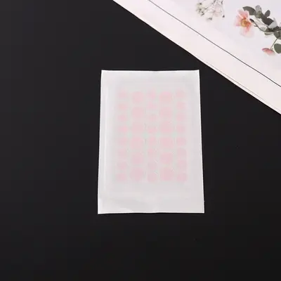 Renkli lazer hidrokolloid akne yama yıldız çiçek deseni