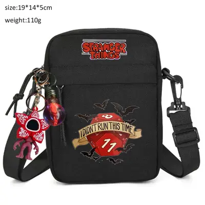 Stranger Things Themed Backpack, Unisex School Bag - 13