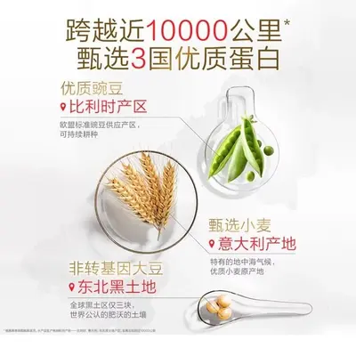 Plant protein powder soy and pea, for men and women - 5