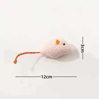 Cat Toy Set with Mice and Catnip, Durable Interactive Play - 12