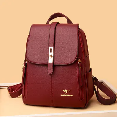 K Style Women's Backpack Elegant Large Capacity Business