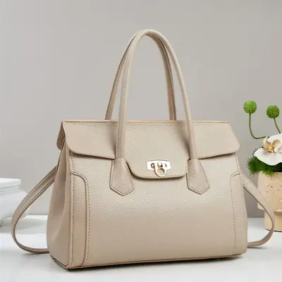 Minimalist Light Luxury Women's Handbag, Practical Commuter Mom Bag - 7