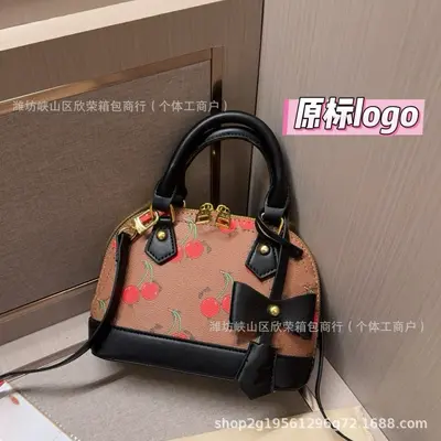 Tricolor Shell Bag with Bow, BB Handbag, Single-Shoulder Crossbody for Women - 10