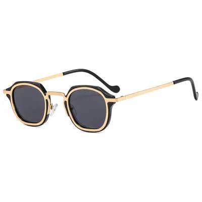 Metal Frame Sunglasses for Men and Women, UV400 Protection - 7