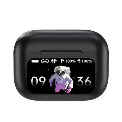 2026 kabellose Bluetooth-Kopfhörer Huaqiangbei In-Ear-Stil intelligenter farbiger Touchscreen A9Pro Noise-Cancelling-Kopfhörer mit ultra-langer Akkulaufzeit