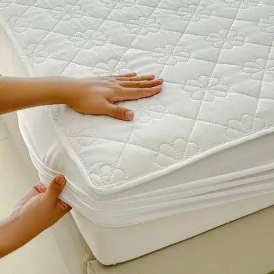 Waterproof cross-border trade urinal barrier quilted fully enclosed non-slip mattress protector Simmons bed cover wholesale - 7